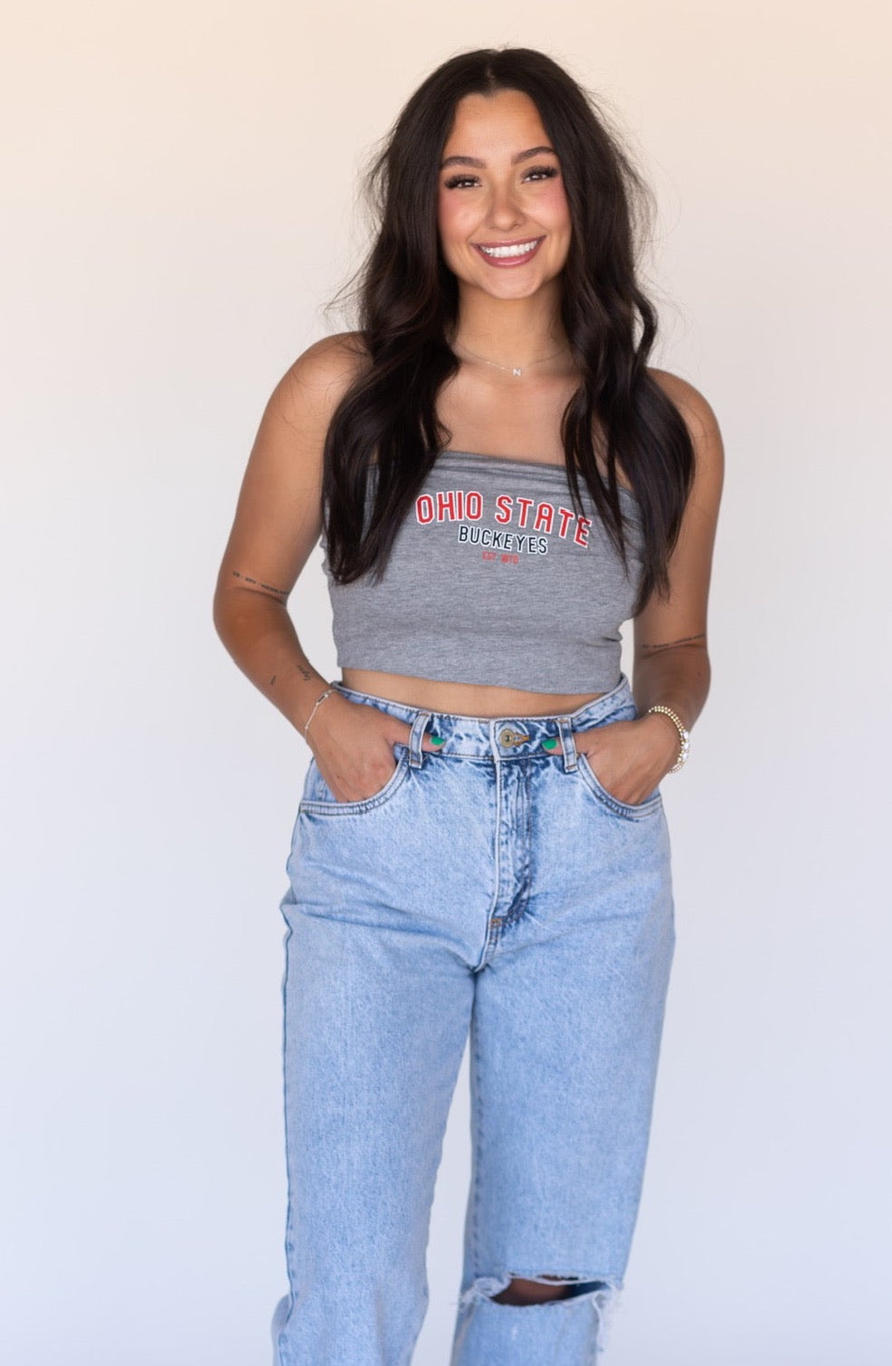 Time Out Tube Top - Ohio State - Buckeyes