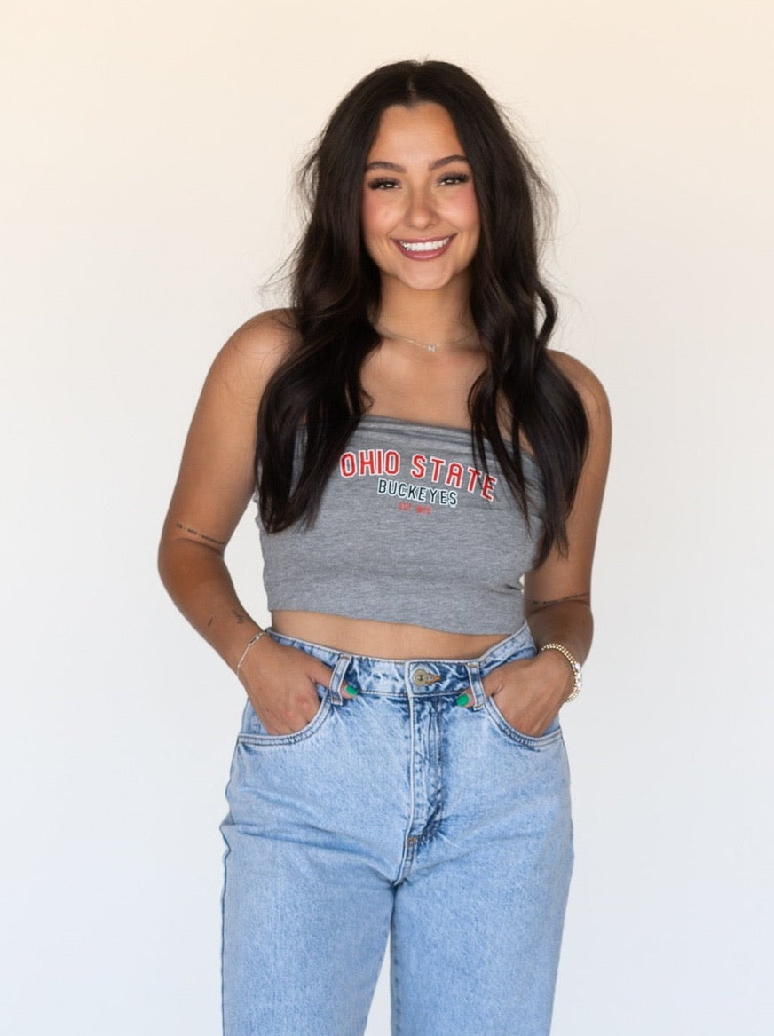 Time Out Tube Top - Ohio State - Buckeyes
