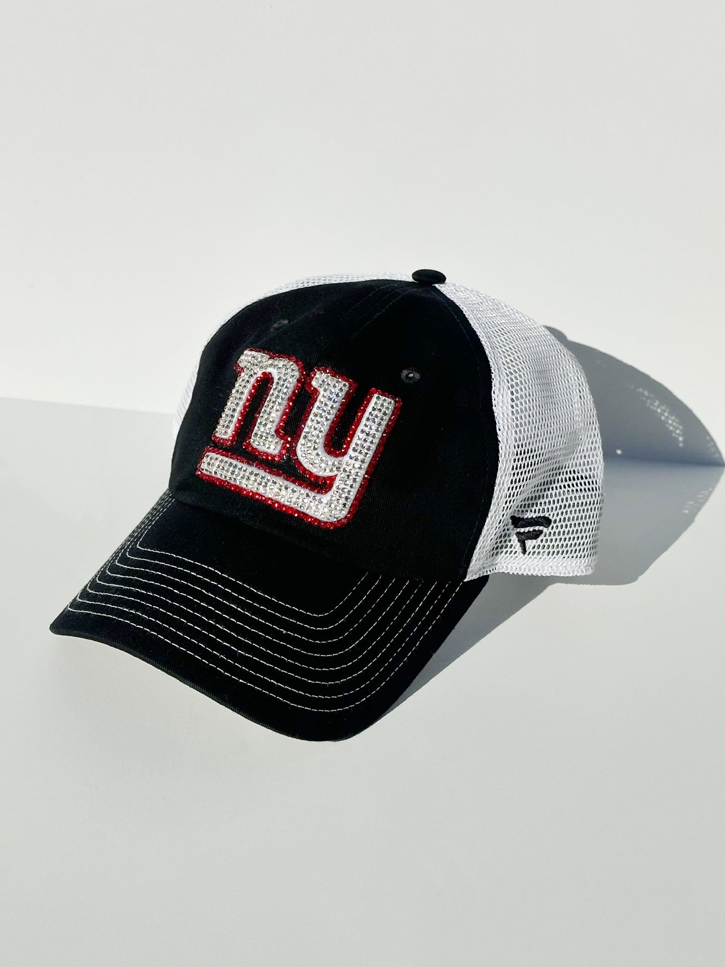 NY Giants Bling Truckers Baseball Hat