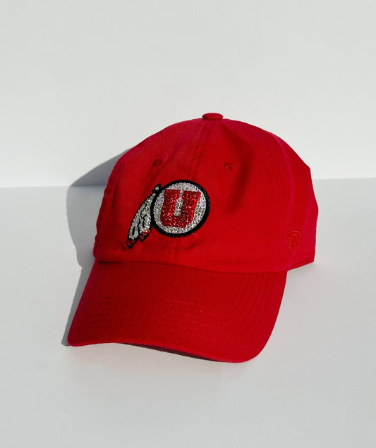 Utah Utes Bling Baseball Hat