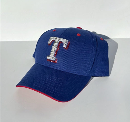 Texas Rangers Bling Baseball Hat