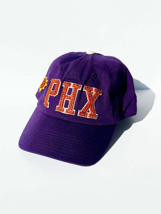 PHX Suns Bling Baseball Hat