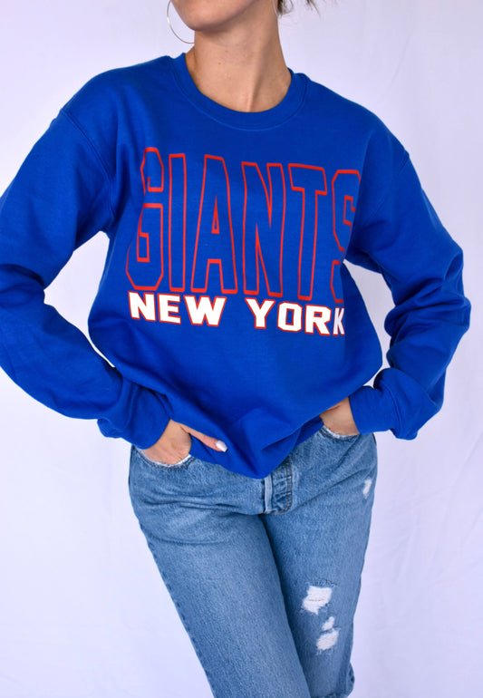 Short Pass Sweatshirt - New York Giants